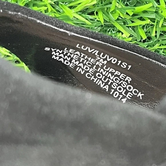 Steve Madden Women's  Black Suede Ankle-Strap Platform Dress‎ Sandals 5" Heel - Picture 7 of 9